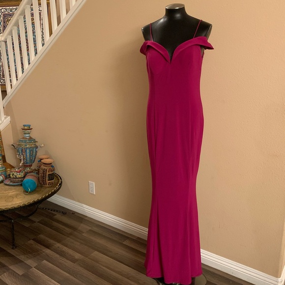 Adrianna Papell Dresses & Skirts - Adrianna Papell Off the Shoulder Mermaid Gown